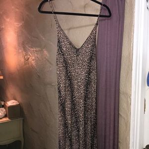 Saks 5th Leopard Print Maxi